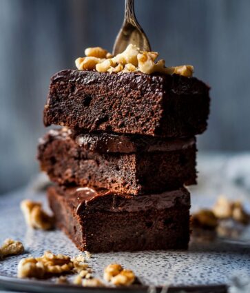 Receta: cómo hacer un brownie saludable vegano sin harina y sin horno