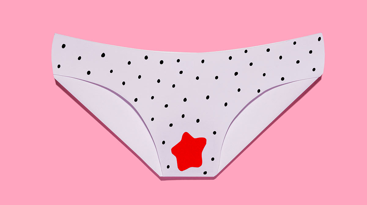 calzones y menstruacion o regla o periodo menstrual