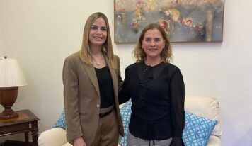 Se reúne Car Herrera de Kuri con Beatriz Gutiérrez Müller