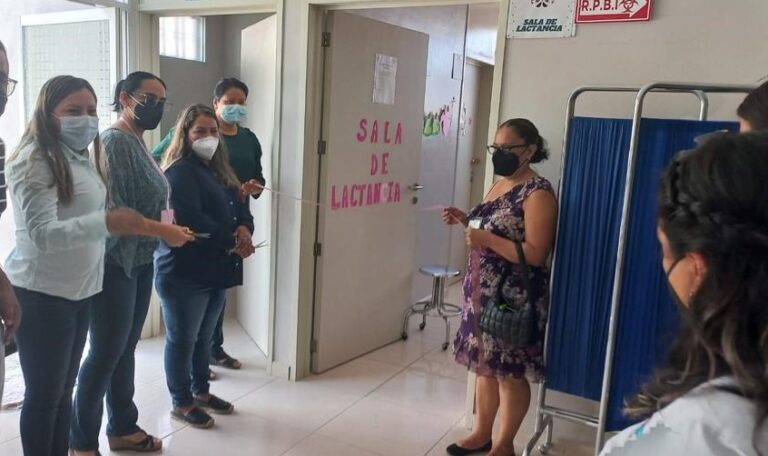 Inaugura SESA Sala de Lactancia Materna en el Centro de Salud Landa de Matamoros