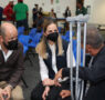 Visita Car Herrera de Kuri Jornada de Atención a Pacientes de Prótesis