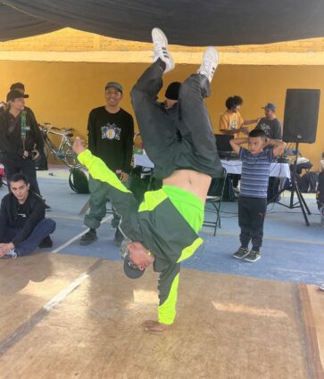 Llega a San Francisquito concurso de breakdance “Es tiempo de batallar”
