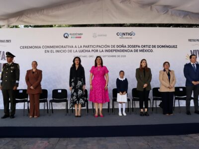 Encabeza titular de SEDEQ homenaje a la Corregidora de Querétaro