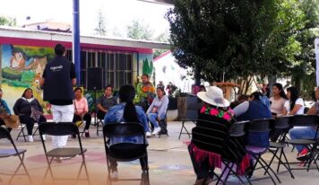 Capacita SESA a ciudadanos en prevención de adicciones en Santiago Mexquititlán