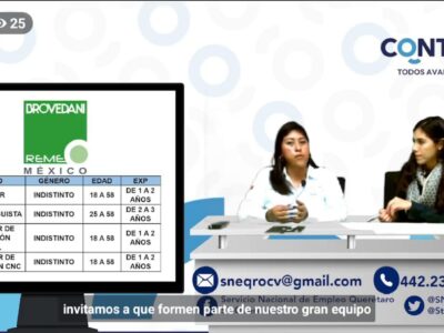 Más de 900 plazas vacantes en Tercera Expo Empleo virtual Querétaro