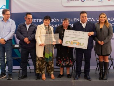 Certifica SESA a Comunidades y Escuelas Promotoras de la Salud y Entornos laborables saludables en Huimilpan