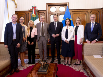 Se reúne Gobernador con Embajador de la Unión Europea