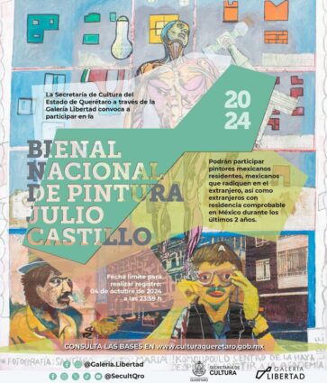 Convoca SECULT a participar en la Bienal Julio Castillo 2024