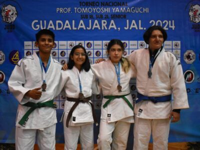 Vencen judocas queretanos en Torneo Nacional de Judo