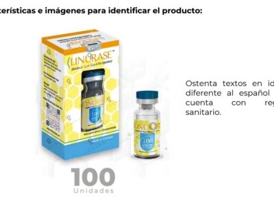 Emite COFEPRIS Alerta Sanitaria por comercialización ilegal LINURASE